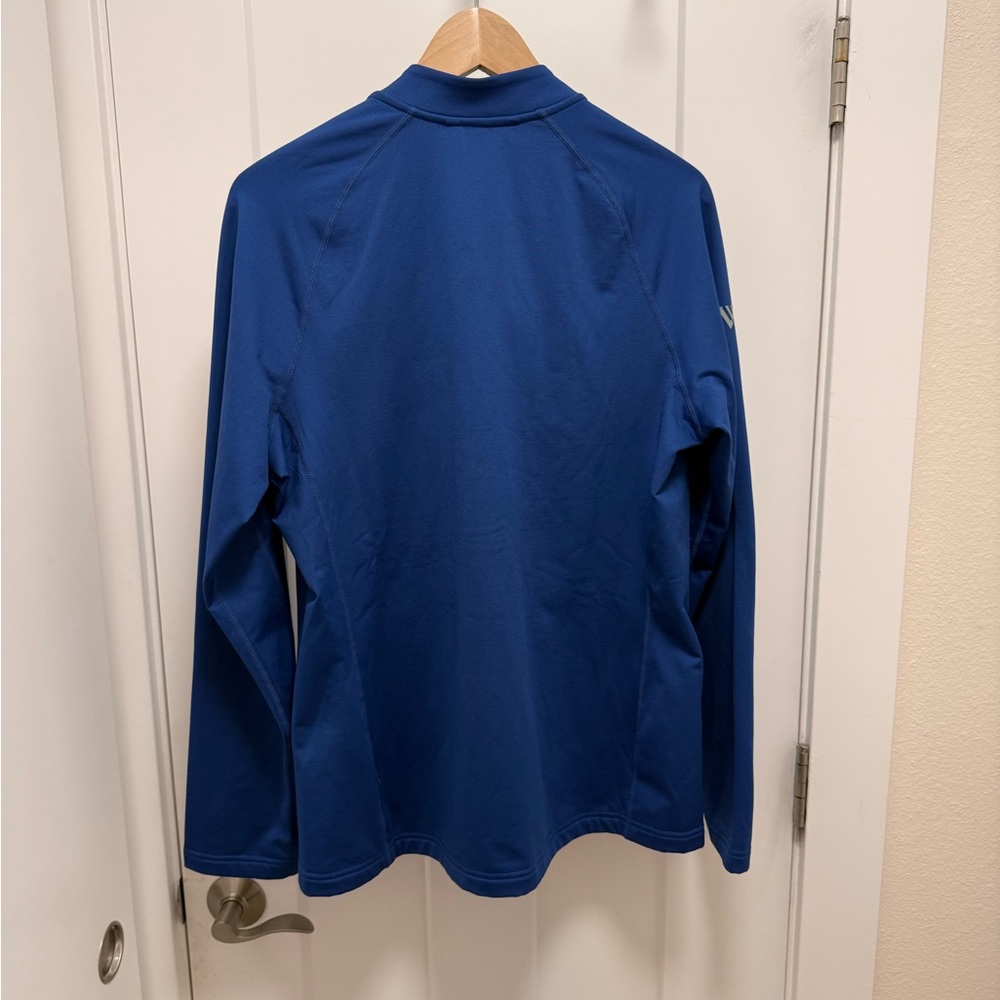 Bandon Dunes Vibrant Ezra Royal Blue Zip-Up Sweatshirt - Picture 5 of 8